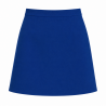 Falda azul de mujer