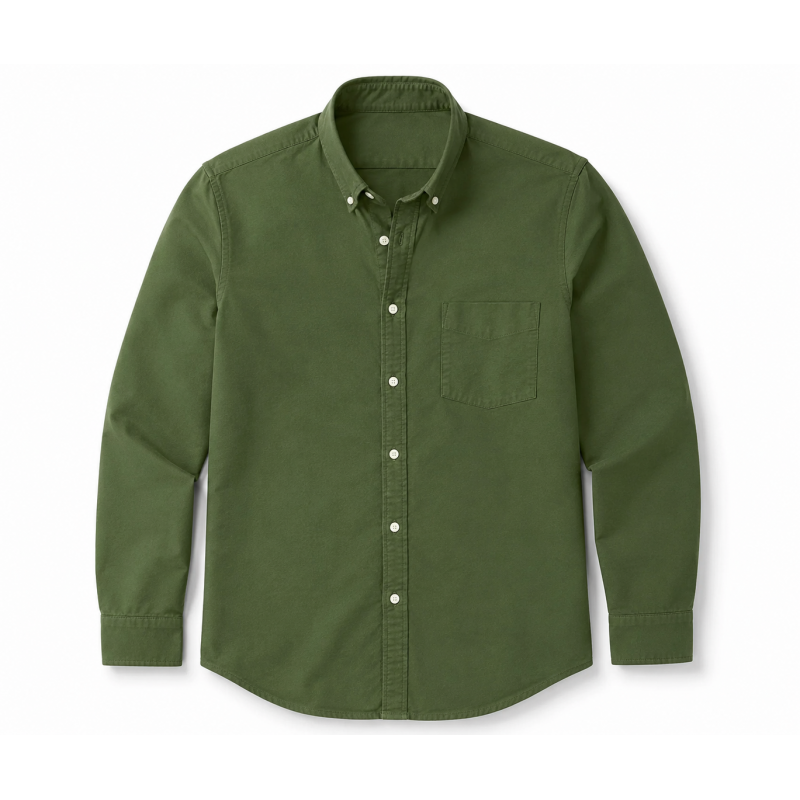 Camisa verde para hombre
